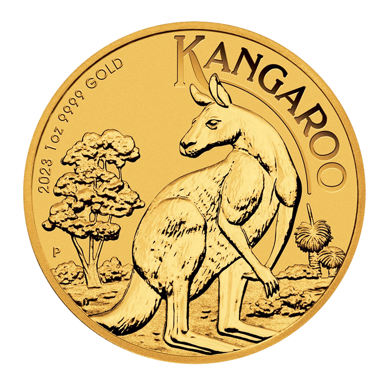 Image pour Pièce d’or de 1 oz, Australie – Kangourou (2023) à partir de Métaux précieux TD